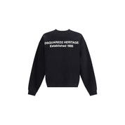 Dsquared² Black Cotton Sweatshirt