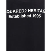 Dsquared² Black Cotton Sweatshirt