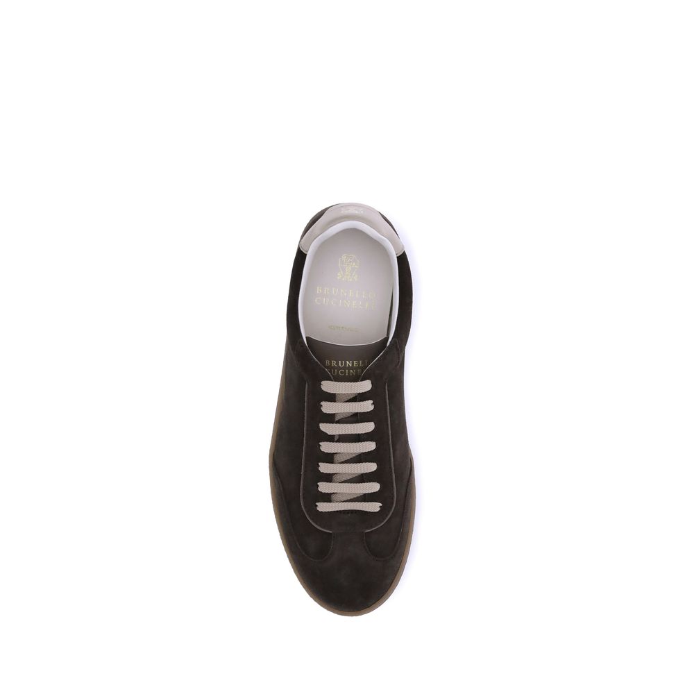Brunello Cucinelli Suede Sneakers