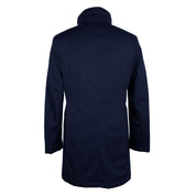 Made in Italy Blue Wool Men Jacket