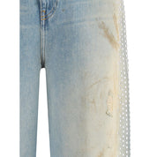 Golden Goose Light Blue Cotton Boyfriend Jeans