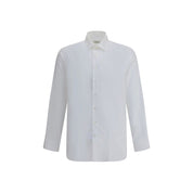 Etro White Cotton Dress Shirt