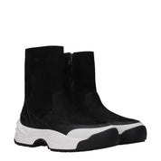 Kenzo Black Leather Ankle Boots
