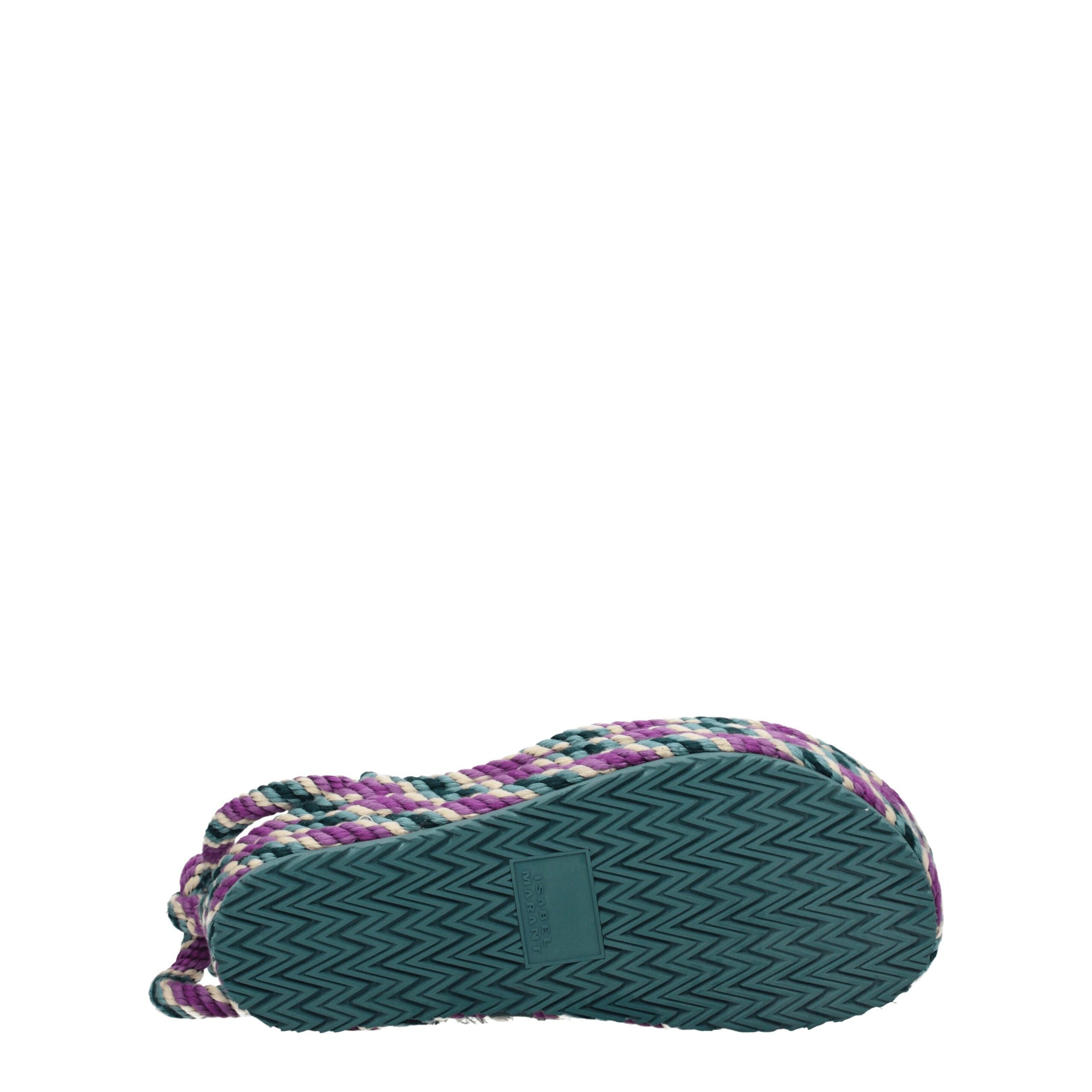 Isabel Marant Multicolor Fabric Flat Sandals
