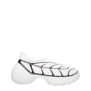 Givenchy White Fabric Low Tops