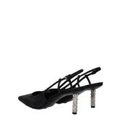 Givenchy Black Fabric High Heel Pumps
