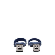 Givenchy Blue Fabric Sandals
