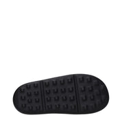Ambush Black Cotton Slippers Sandals