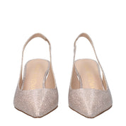 Stuart Weitzman Pink Fabric High Heel Pumps