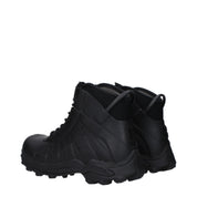 Givenchy Black Cotton Ankle Boots