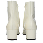 Celine Beige Leather Ankle Boots