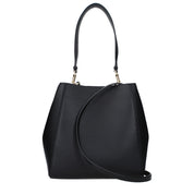 Tory Burch Black Leather Shoulder Bag