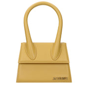 Jacquemus Yellow Leather Handbag