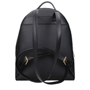 Michael Kors Black Leather Backpacks