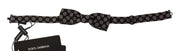 Dolce & Gabbana Elegant Polka Dot Silk Bow Tie