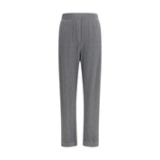 Brunello Cucinelli Gray Cotton Casual Pants