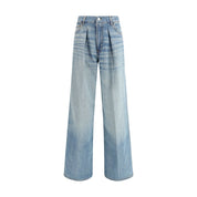 Haikure Light Blue Cotton Jeans Denim