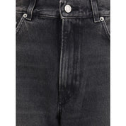 Haikure Black Cotton Relaxed Fit Jeans