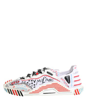 Dolce & Gabbana Multicolor Low Top NS1 Men Sneakers Shoes