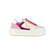 Blauer White Leather Women Sneaker