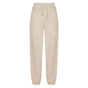 Comme Des Fuckdown Beige Cotton Women Sweatpant