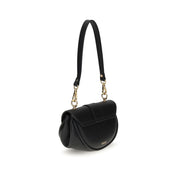 Versace Black Calf Leather Bos Taurus Shoulder Bag