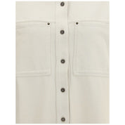 Marant Etoile White Cotton Dress Shirt