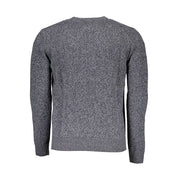 Harmont & Blaine Blue Wool Sweater