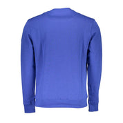 North Sails Blue Cotton Men Sweater