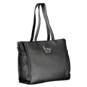 BYBLOS Black Polyurethane Women's Handbag