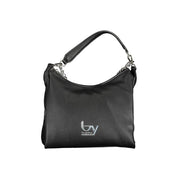 BYBLOS Black Polyurethane Women Handbag