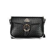 La Martina Black Polyethylene Handbag