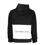 Calvin Klein Black Polyester Men's Sweatshirt