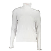 Patrizia Pepe Gray Cotton Sweater