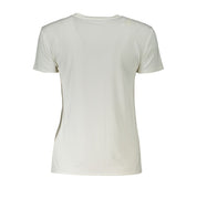 Patrizia Pepe White Organic Cotton Women T-Shirt