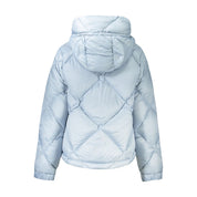 K-WAY Blue Polyester Jackets & Coat