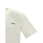 ZEGNA White Cotton T-Shirt