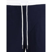 Thom Browne Blue Cotton Joggers (Workout Pants)