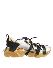 Dolce & Gabbana Multicolor Daymaster Low Top Sneakers Shoes