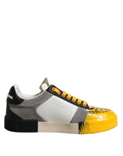 Dolce & Gabbana Multicolor MIAMI Low Top Sneakers Shoes