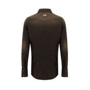 Dolce & Gabbana Délavé Brown Denim Shirt – Limited
