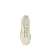 Saint Laurent White Rubber Low Top Sneakers
