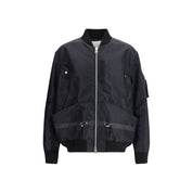 Sacai Black Nylon Bomber
