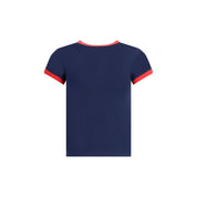 Valentino Blue Cotton T-Shirt
