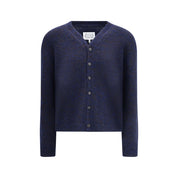 Margiela Blue Wool Cardigan