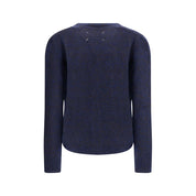 Margiela Blue Wool Cardigan