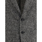 Tagliatore Gray Wool Blazer
