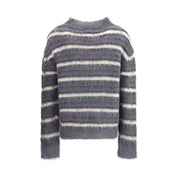 Marni Gray Mohair Sweatshirt