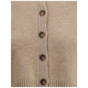 Loulou De Saison Beige Cashmere Cardigan