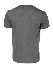 Dolce & Gabbana Gray Cotton Crew Neck Short Sleeves T-shirt